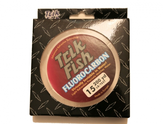 Trik Fish Fluorocarbon Bulk 200yd 15lb test