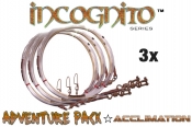 Adventure Pack - Incognito Series™ (Acclimation Edition™) 3X (30' Precision Shark Leader - Tru-Sand™)