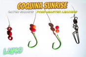 Coquina Sunrise POMP-Master Precision Leaders - VL (Vibrant Lumo™) - 2 Pack
