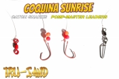 Coquina Sunrise POMP-Master Precision Leaders - TS (Tru-Sand™) - 2 Pack